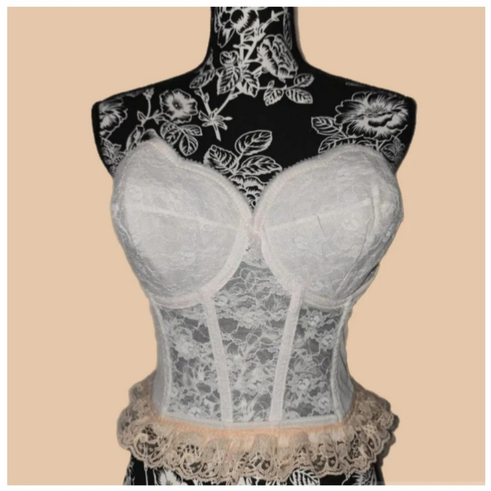 Vintage Bra Corset 38C
